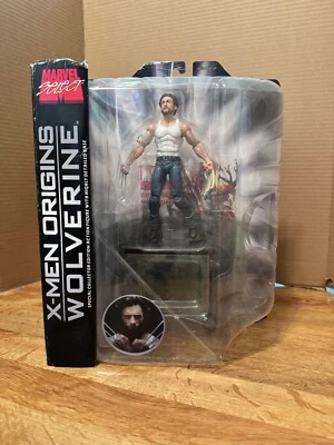 Marvel Select X-Men Origins Película Wolverine Hugh Jackman 7” Figura Caja Diamante 1 Foto 1 de 4