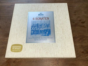 Zelenka 6 Sonatas HOLLIGER GAWRILOFF JACCOTTET ORIG ARCHIV 2LP BOX 2708027 MINT - Picture 1 of 4