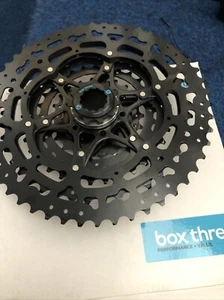 BOX THREE PRIME 9 - 9 SPEED CASSETTE 11-50TCOLOUR: BLCK, SIZE: 11-50T - RRP £82 - Picture 1 of 3
