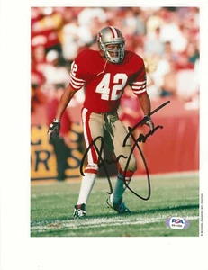 Ronnie Lott San Francisco 49ers Signed 8x10 Photo JSA - Picture 1 of 1