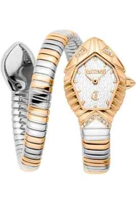 Just Cavalli Women's Snake JC1L356M0065 Two Tone Snake Watch - Image 1 of 3