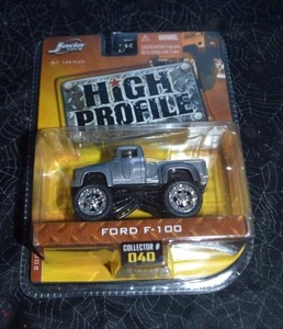 2006 JADA TOYS HIGH PROFILE WAVE 4 FORD F-100 SILVER #040 VHTF !! - Picture 1 of 2