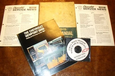 1969 Chevrolet Chevelle Malibu Chevy II Nova Camaro шасси магазин руководство и многое другое! - Изображение 1 из 4