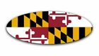 CJ Maryland Flag Overlay Decal for 2009-2014 Ford F-150 Emblem (Front and Rear)