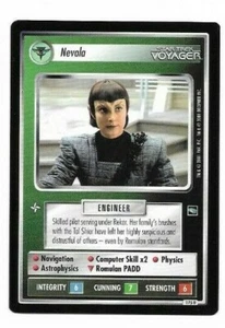 Star Trek CCG Voyager -Nevala - Rare - Romulan - MT/NM - 175R  - Picture 1 of 1