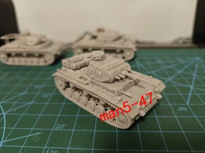 3D printing 1/72 German Panzerkampfwagen III Ausf.F tank (early type) model kit - Picture 1 of 6