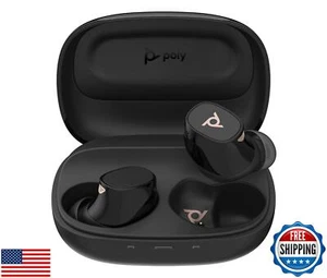 Poly – Voyager Free 20 – True Wireless Earbuds in Black - Adaptive ANC, AI En - Picture 1 of 5