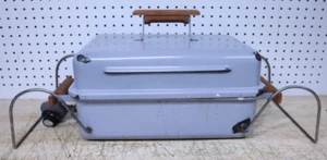 Used Vintage Rare Grey Gray Gas Propane Weber Go Anywhere Portable Grill - USA - Picture 1 of 17