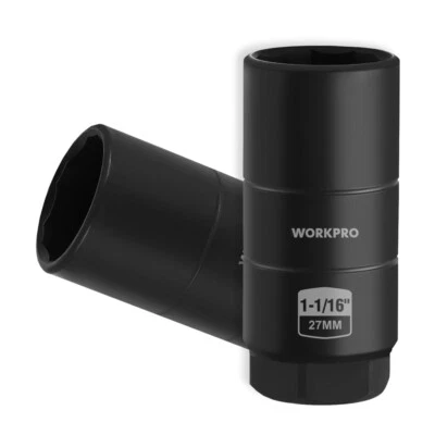 WORKPRO Oil Automotive Pressure Switch Sensor Socket 3/8" Drive 1-1/16" 27mm NEW - Image 1 of 4
