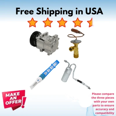 Kit Compressor A/C Fit Mercury Villager 1999-2002, Nissan Quest 1999-2002 - Image 1 of 4