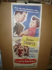 THE LADY GAMBLES, orig 14x36 / affiche de film (Barb Stanwyck, Robt Preston) - 1949
