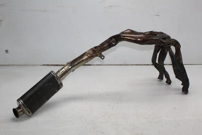 00-03 SUZUKI GSXR750 FULL EXHAUST SYSTEM HEADERS PIPE MUFFLER - Image 1 of 4