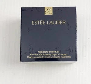 Estee Lauder Signature Essentials Powder and Blotting Paper Compact Sealed - Picture 1 of 4