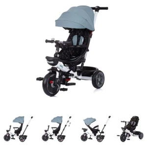 B-Ware Chipolino Tricycle 4 in 1 Pegas verstellbar, Sitz umkehrbar, Dach grün - Bild 1 von 6