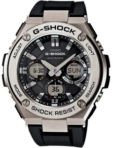 Casio G-SHOCK G-STEEL Radio Solar GST-W110-1AJF Black - Picture 1 of 5