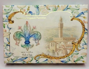Saponifico Artigianale Fiorentino Unscented Soap 4 Bars Made In Italy NWT - Picture 1 of 5