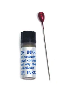 1 Flasche leitfähige Silbertinte ECSI 100% Silberpulver + Kleber Taiwan Inhalt = 2CC - Bild 1 von 4