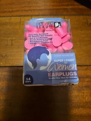Howard Leight Super Leight Earplugs For Women-14pairs NPR30 - Image 1 of 2