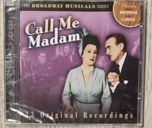 Call Me Madam: The Broadway Musical Series CD BRAND NEW & SEALED Free Shipping! - Picture 1 of 2