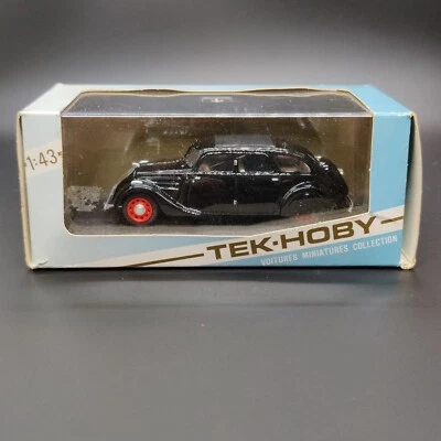 TEK.HOBY TH014B PEUGEOT 402B NEGRO 1:43 CAJA COCHE - Imagen 1 de 4