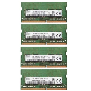 Hynix 16GB 4X4GB DDR4 2133MHz PC4-17000 260-Pins SODIMM Memory Ram HMA451S6AFR8N - Picture 1 of 5