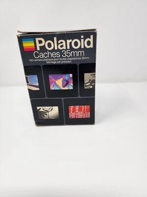 VTG Polaroid 35mm Caches Snap Together Plastic Slide Mounts 2x2''  1 Pack Of 100 - Image 1 of 4