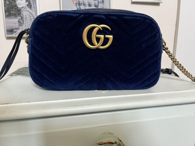 Gucci Marmont Velvet Exterior Bags & Handbags for Women