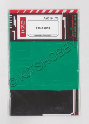 Green Strawberry 1/72 T-65 X-WING FIGHTER Star Wars Paint Mask - Image 1 of 3