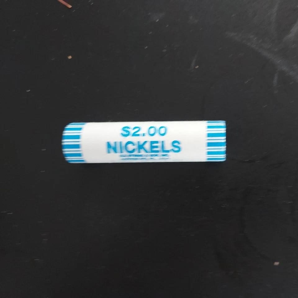 2024 P Jefferson Nickel Rolls (1) OBW Modern Key Date Super Low Mintage! - Image 1 of 1