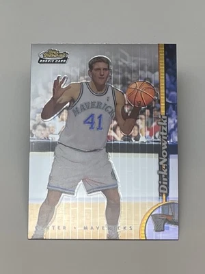 1999-00 Topps Finest Rookie Dirk Nowitzki #234 Dallas Mavericks         Free S&H - Image 1 of 2