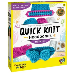 Quick Knit Headband Making Kit - Knitting Kit for Beginners - DIY Projects for - Picture 1 of 9
