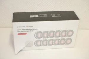 X-SENSE Link Pro Smoke Alarm with Base Station XS0B-MR121 12 rilevatore di fumo nuovo  - Foto 1 di 3