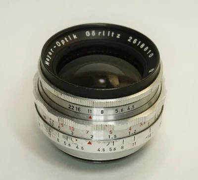 German Meyer-Optik Gorlitz Primagon 4.5/35 M42 11NB-810 Q1 10-blade aperture - Image 1 of 4