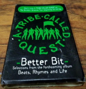 A TRIBE CALLED QUEST A BETTER BIT CASSETTE TAPE PROMO SINGLE (JIVE 1996) TESTED - Bild 1 von 6
