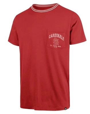 47 Brand St Louis Cardinals Shirt Adult Size L Red MLB Baseball Tee Mens - Image 1 of 4