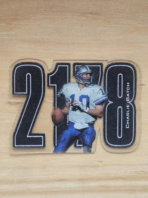 1999 Playoff Prestige SSD Inside the Numbers #IN2 Charlie Batch Detroit Lions - Image 1 of 2