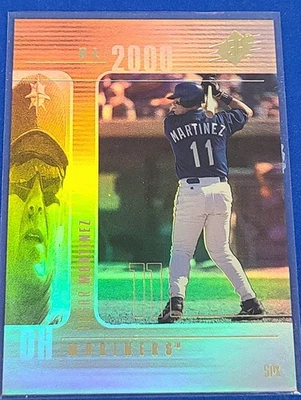 2000 Upper Deck SPx   #44 Edgar Martinez  Seattle Mariners Baseball Card E1 - Image 1 of 2