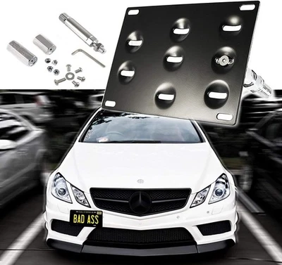 For Mercedes-Benz E-Class C-CLASS Bumper Tow Hook License Plate Mount Bracket - Image 1 of 4