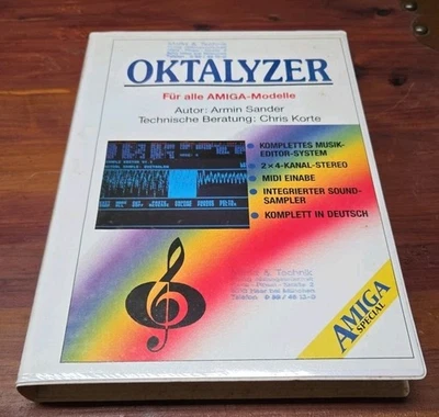 Software Commodore Amiga OKTALYZER (solo idioma alemán) Foto 1 de 3