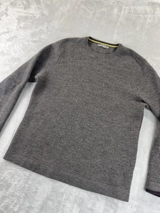 Suéter Smartwool Para Hombre Grande Marrón 100% Lana MERINO Cuello Redondo Tejido Pullover - Imagen 1 de 10
