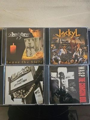 DOKKEN + JACKYL + LEÓN BLANCO + W.A.S.P. CD 4 X ÁLBUMES HARD ROCK HEAVY METAL Foto 1 de 4