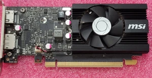 MSI Nvidia GeForce GT 1030 2GB DDR4 Gaming Card GPU HDMI DP DVI PCI-E #Q5F - Picture 1 of 7