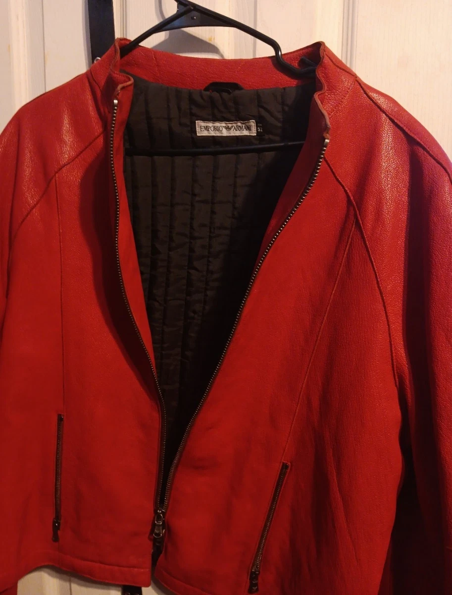 Emporio Armani Red Coats, Jackets & Vests for Men for sale | eBay