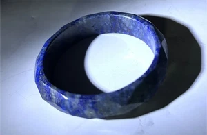 A Preowned lapis bangle bracelet - Picture 1 of 3