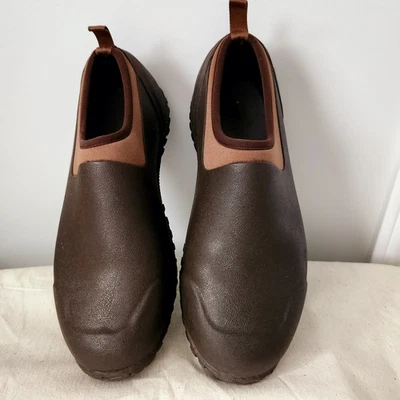 Para hombres Botas Muck Muckster II Talla 9 Sin Cordones Jardín Lluvia Informales Zapatos Parte Superior Baja Foto 1 de 4