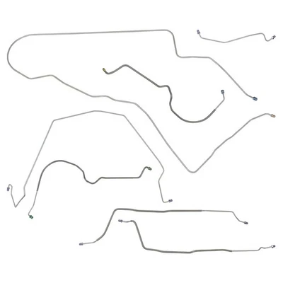 1973 1974 1975 1976 1977 Pontiac Grand Prix conjunto de linha de freio a disco de potência aço original - Imagem 1 de 4