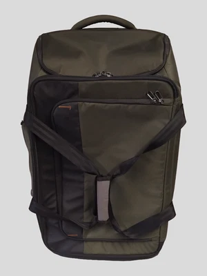 Briggs & Riley ZDX 69cm Medium-size 2 Wheel Upright Travel Duffle - Green/Black - Image 1 of 4