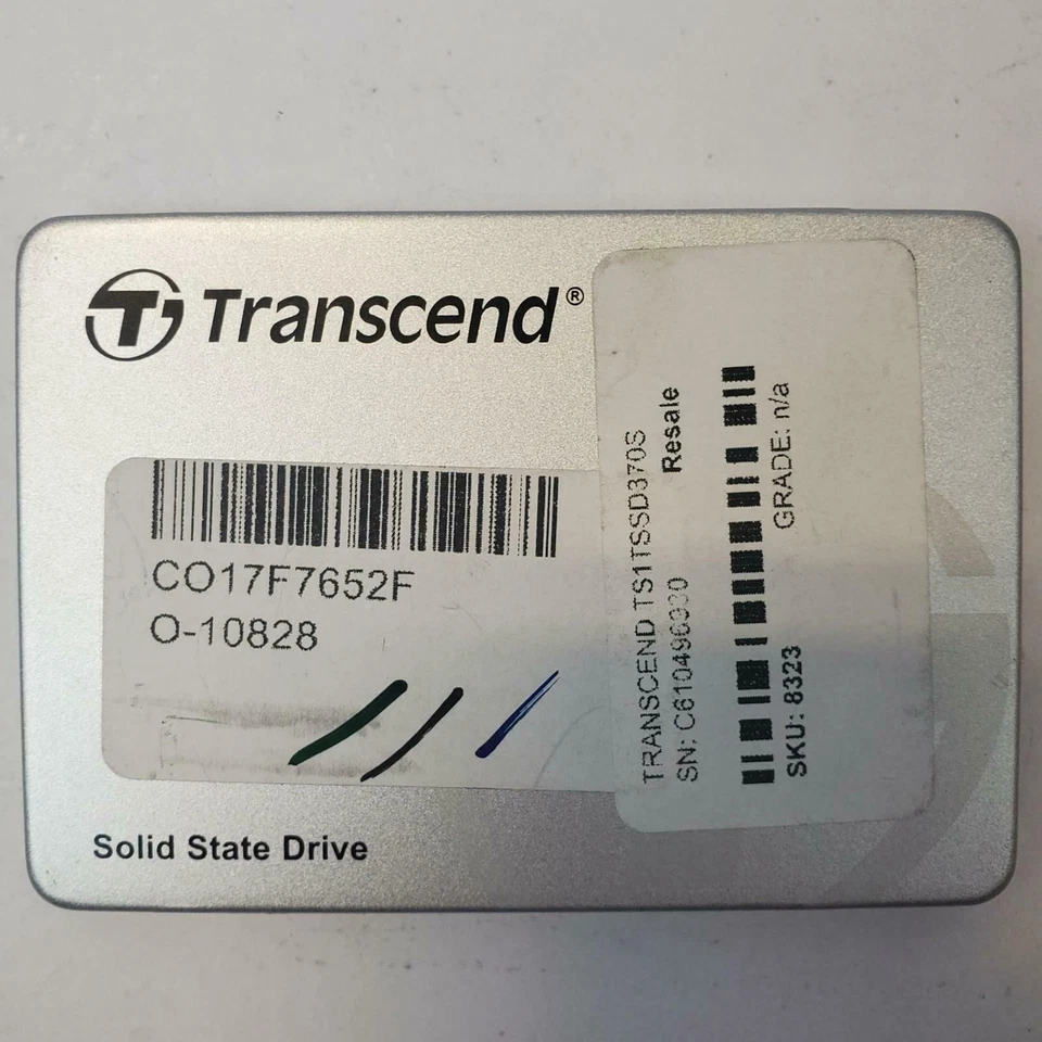 TRANSCEND TS1TSSD370S 128GB 2.5" SATA Internal SSD | Grade A - Image 1 of 2