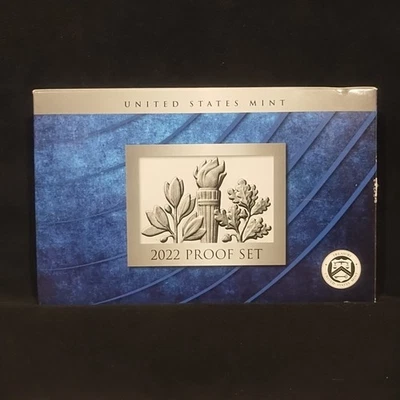 2022 United States Mint Proof Set - 10 Coin Set w/ Box & C.O.A. - Image 1 of 4