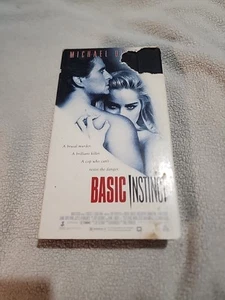 Basic Instinct (VHS, 1992) Damaged Case - Picture 1 of 3